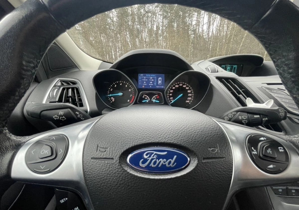 Ford Kuga cena 62900 przebieg: 140000, rok produkcji 2015 z Czerwionka-Leszczyny małe 106